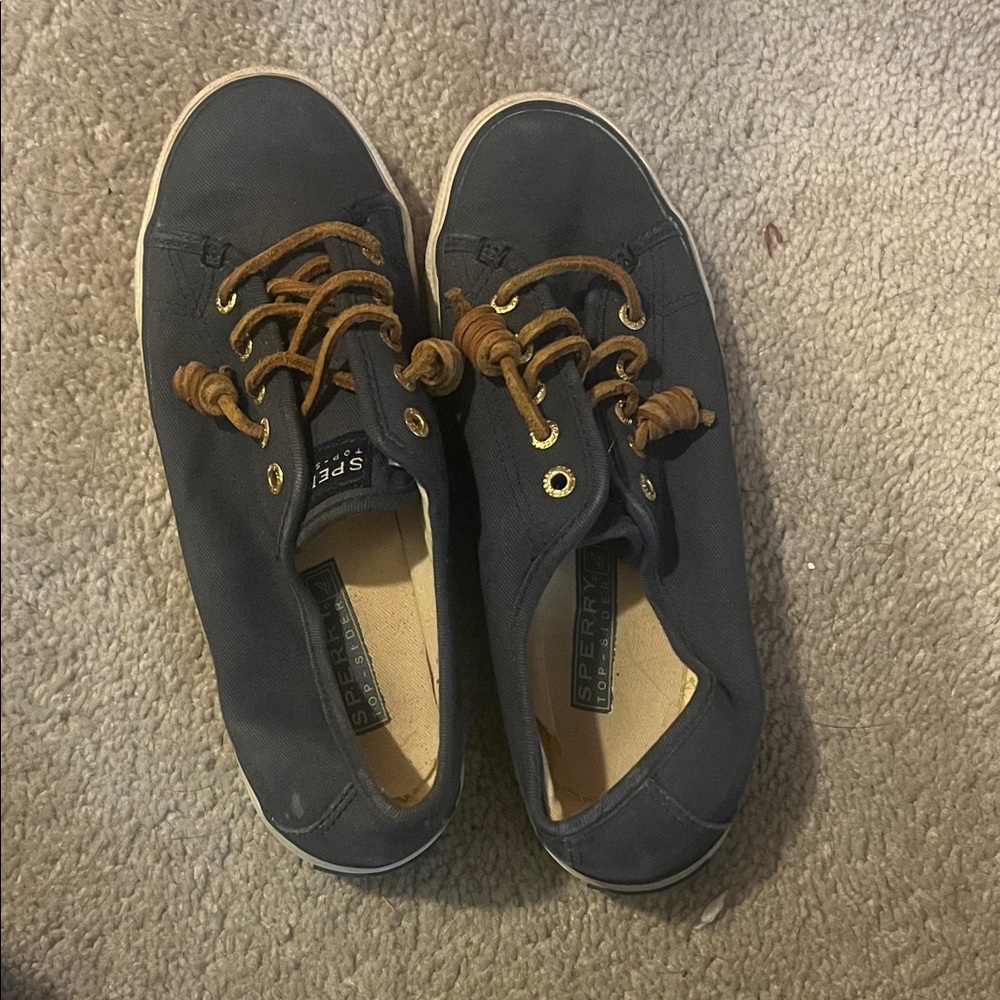 Sperry Women's Navy Boat Shoes
